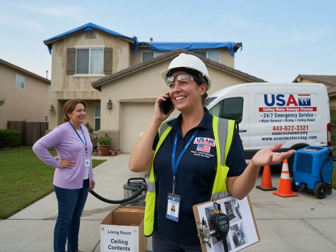 Ceiling Water Damage Restoration Milfay, OK FAQs